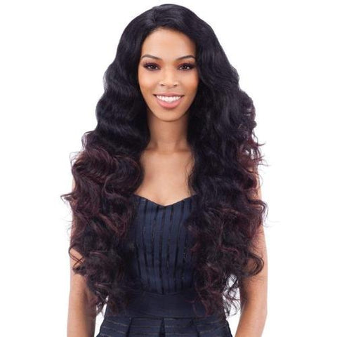 Shake-N-Go Freetress Equal Synthetic Invisible L Part Wig - Letty - Solar Led Lights