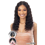 Shake-N-Go Girlfriend Human Hair Lace Front Wig - Deep Waver 20" - Solar Led Lights