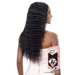 Shake-N-Go Girlfriend Human Hair Lace Front Wig - Deep Waver 24" - Solar Led Lights