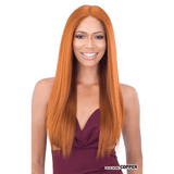 Shake-N-Go Organique Synthetic Lace Front Wig - Light Yaky Straight 24" - Solar Led Lights
