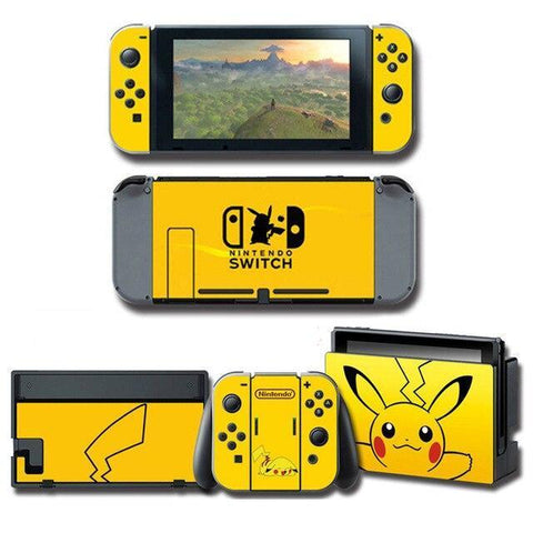 Pokemon stickers <br> Pikachu Nintendo Switch - Solar Led Lights