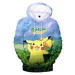 Pokemon hoodie <br> Pokemon Go Pikachu - Solar Led Lights