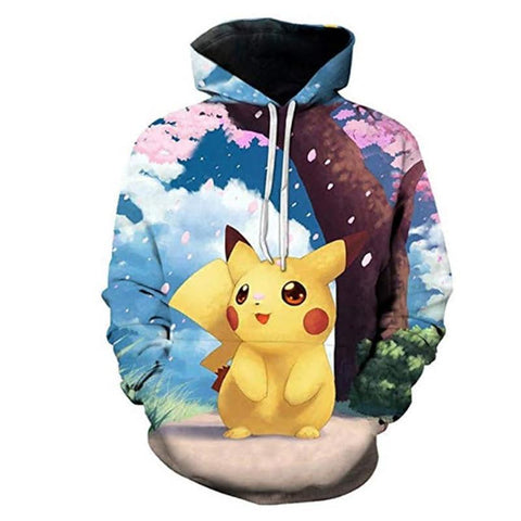 Pokemon hoodie <br> Pikachu - Solar Led Lights