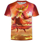 Delphox shirt - Solar Led Lights