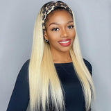 Blonde Color 613 Ombre Headband Wig | Throw On & Go