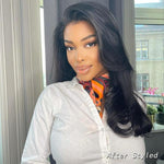 Undetectable Invisible Lace Straight 13x4 Frontal Lace Wig | Real HD Lace