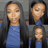5x5 Undetectable Invisible Lace Glueless Closure Lace Wig | Real HD Lace