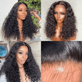 Undetectable Invisible Lace Water Wave 13x4 Frontal Lace Wig | Real HD Lace