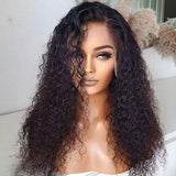 Wet And Wavy High Density Glueless Frontal Lace Wig